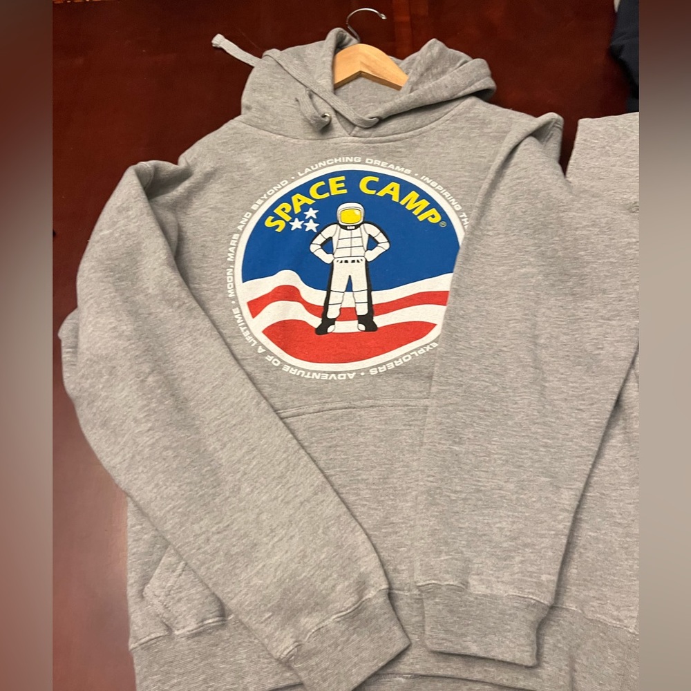Space camp adult medium sweatshirt